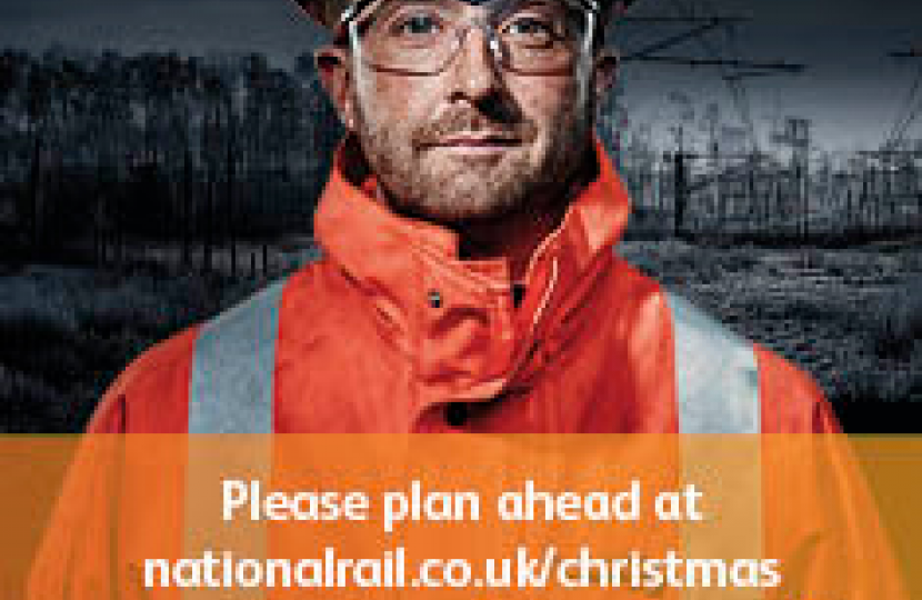 Network Rail Christmas Works Tim Loughton