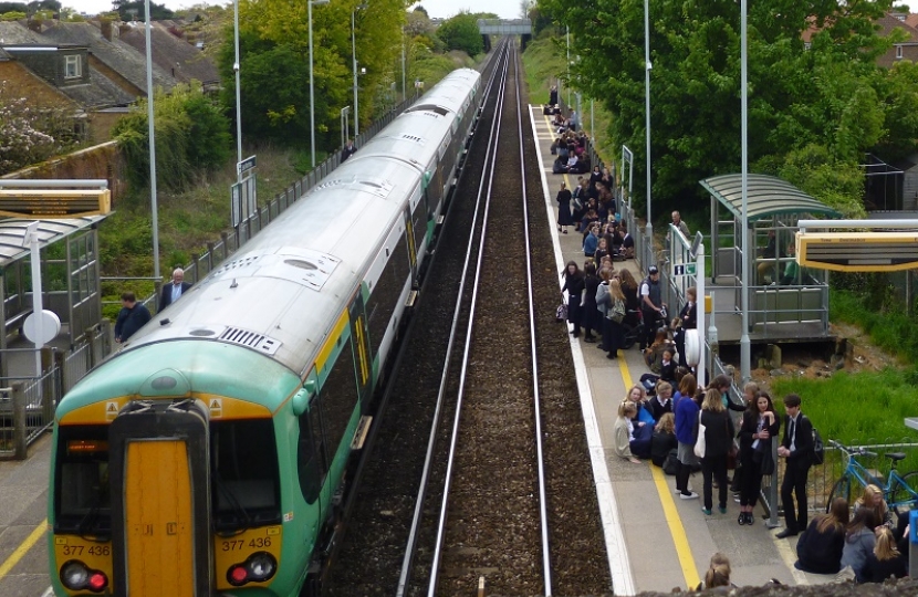 Lancing Station ticket machines