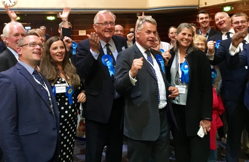 Honoured to be re-elected as MP for East Worthing and Shoreham