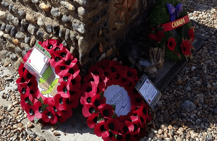 Canadian Memorial Day service