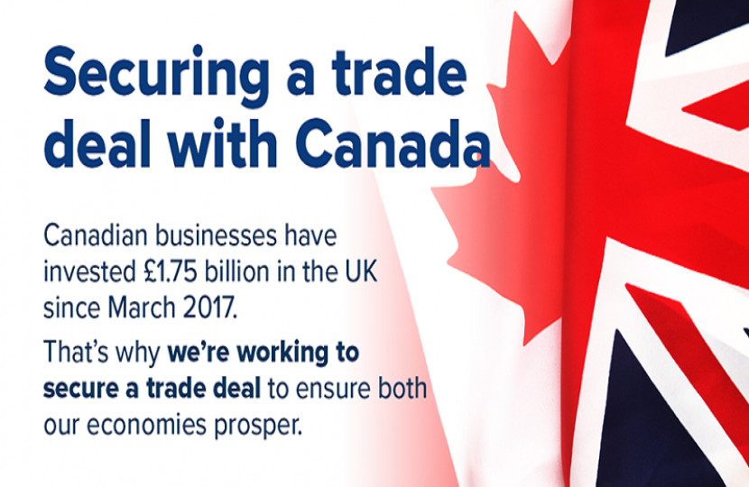 Securing a trade deal with Canada