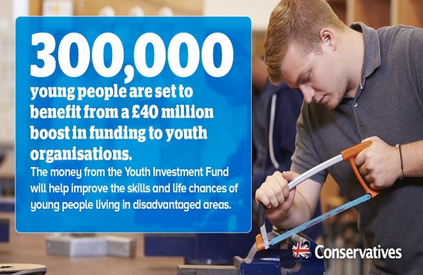 Youth organisations receive £40 million boost for skills and life chances