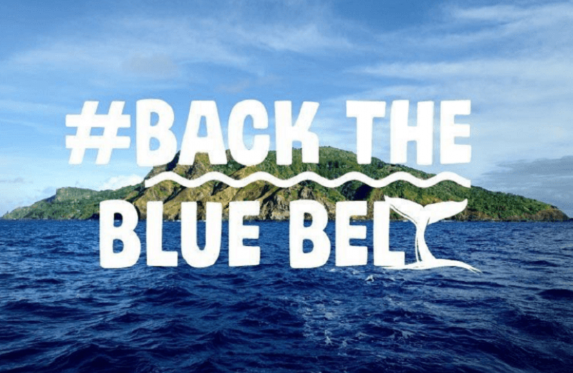 #BacktheBlueBelt