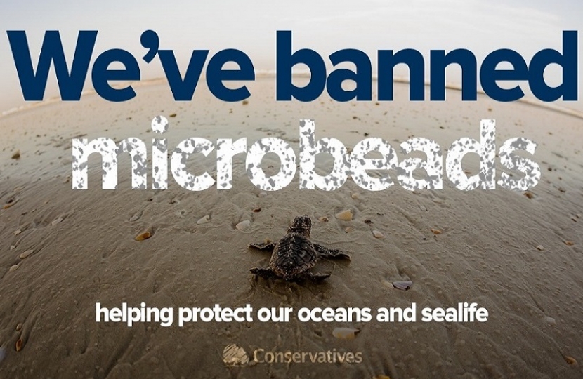 World-leading microbeads ban takes effect