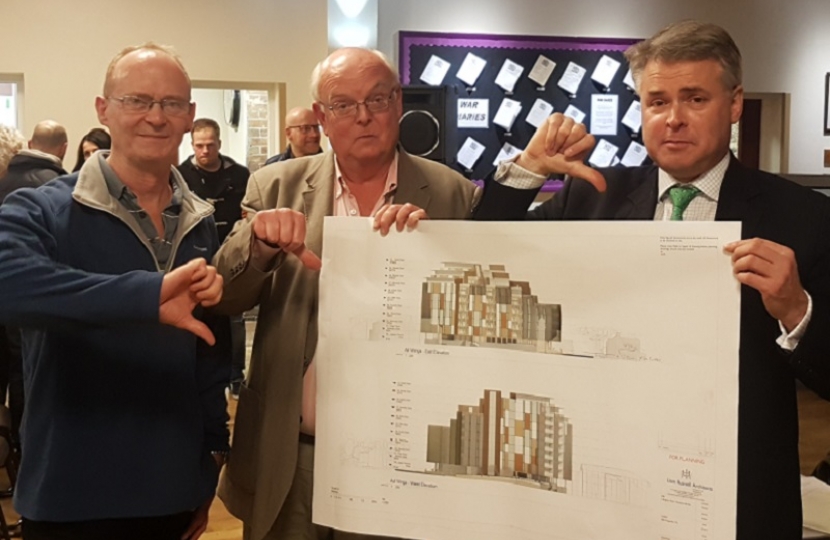 Howard Kent site development public meeting