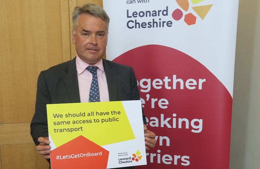 Tim Loughton MP on board to support new campaign for accessible transport