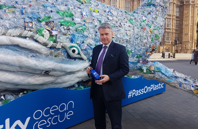 Last year with the #passonplastic whale