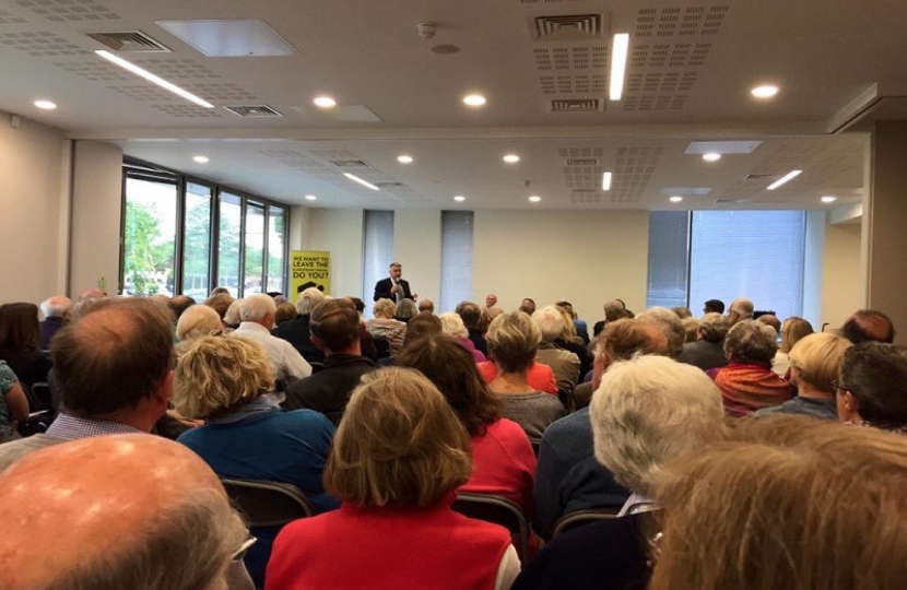 Vote Leave‬ rally in Midhurst