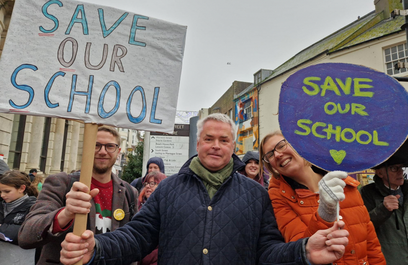 TL at school protests