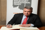 Tim Loughton MP signs Holocaust Educational Trust Book of Commitment  