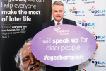 Tim Loughton MP attends Age UK’s Parliamentary reception to put older people’s views at the centre of the social care debate