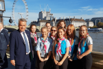 Worthing Rangers visit Parliament for PMQs