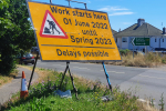 A27 sign