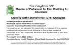 Meeting with Southern Rail (GTR) Managers