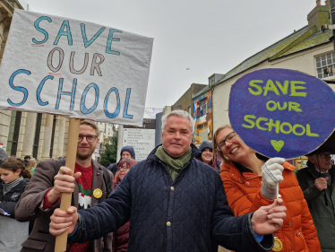 TL at school protests